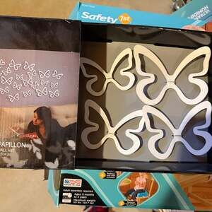 Set of 2 Hollow Butterflies